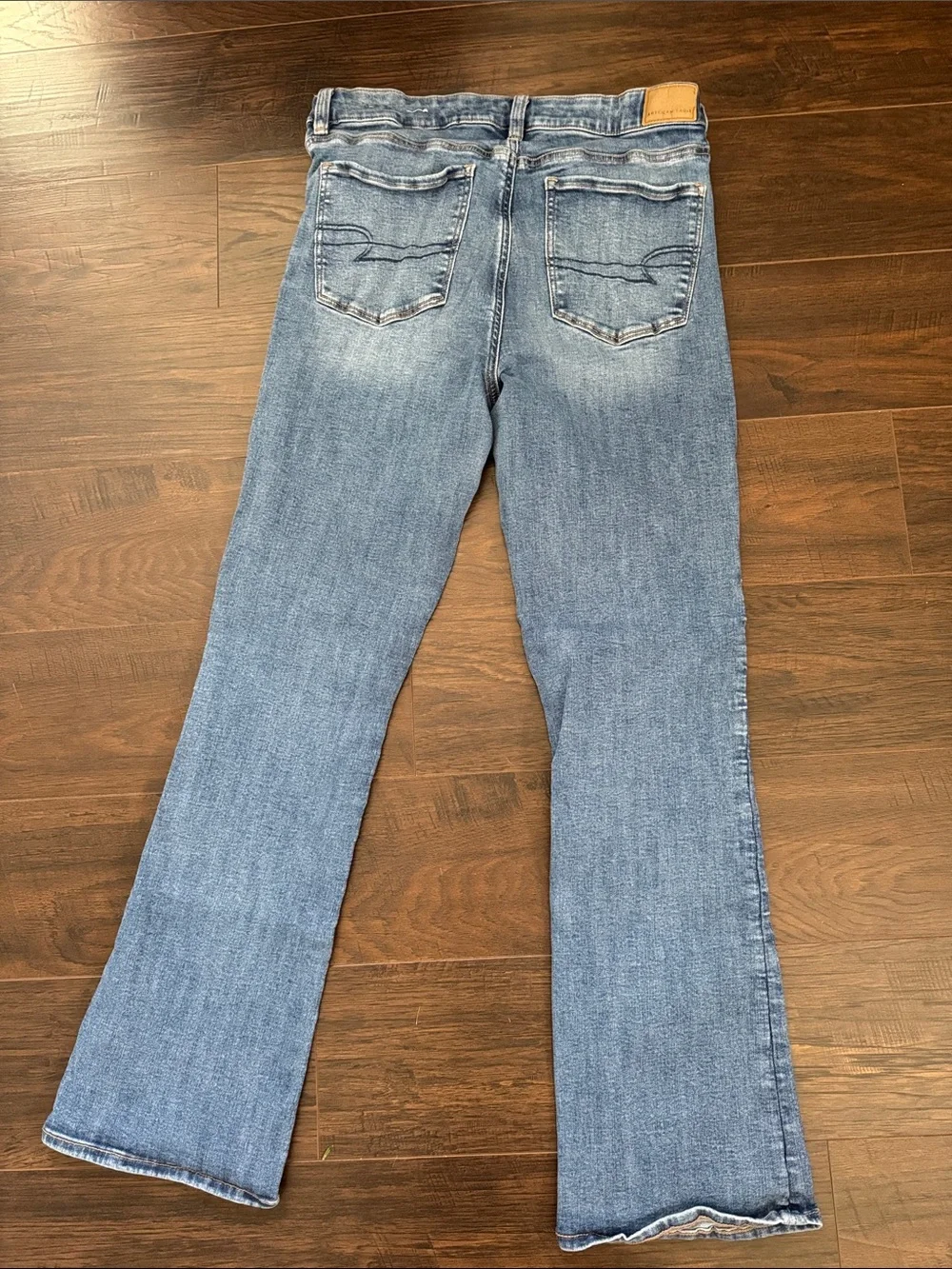 American Eagle High Rise Skinny Kick Jeans
